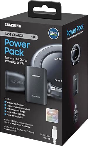 Questions and Answers: Samsung Power Pack Fast Charge bundle Black ET ...