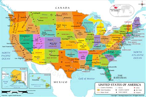 55 Images for : Map Of Usa With States - Kodeposid