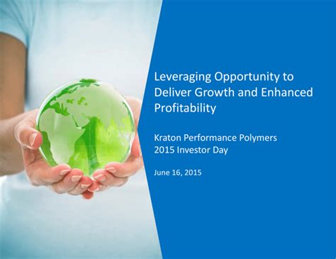 Kraton Performance Polymers 2015 Investor Day Presentation