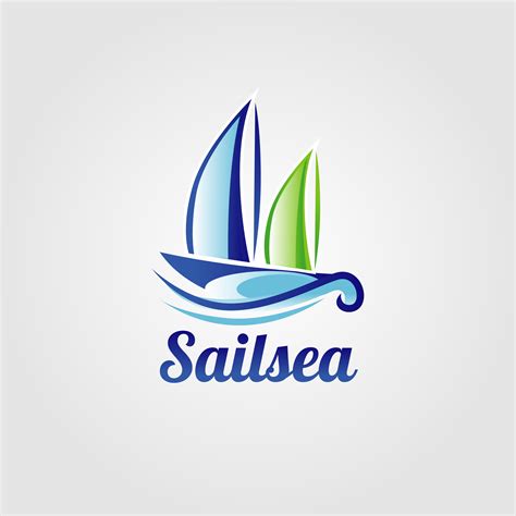 Sail Sea Boat Logo 659866 Vector Art at Vecteezy