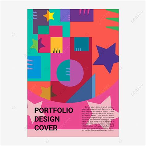 Student Portfolio Cover Design Template Download on Pngtree