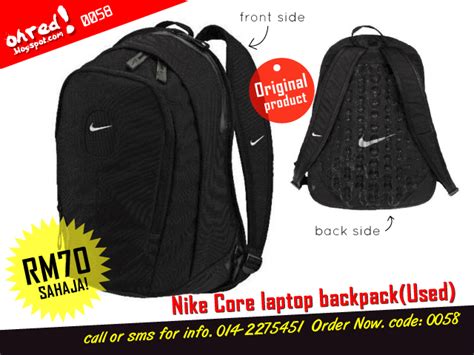 0058-Nike Core laptop backpack - OHRED