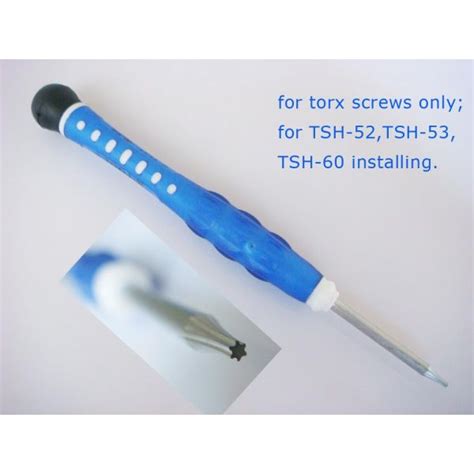 screwdriver for installing torx screws from 2.7-7.0mm length | ZOYE ...