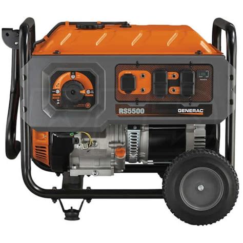 Generac RS5500 - 5500 Watt Rapid Start Portable Generator w ...