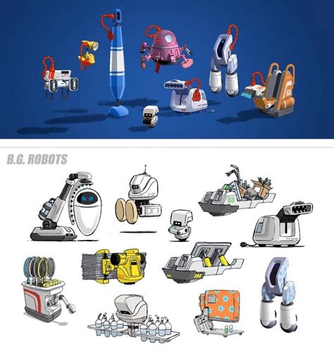 Pin by Nikola 'Colendro' Gramatikov on character design | Robot concept art, Character design ...