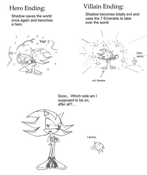 Shadow the Hedgehog endings by LyraVulpictor on DeviantArt