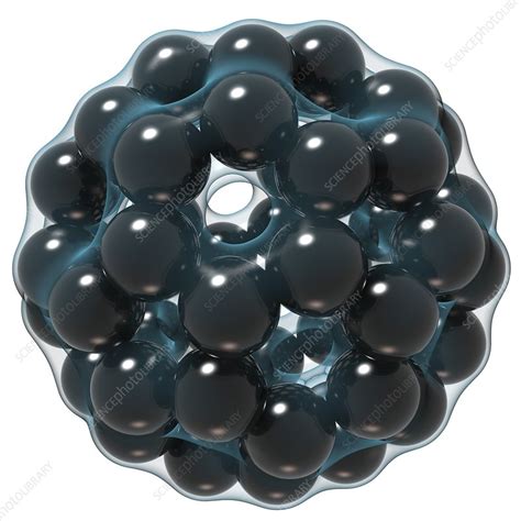 Buckminsterfullerene molecule - Stock Image - C016/8355 - Science Photo ...