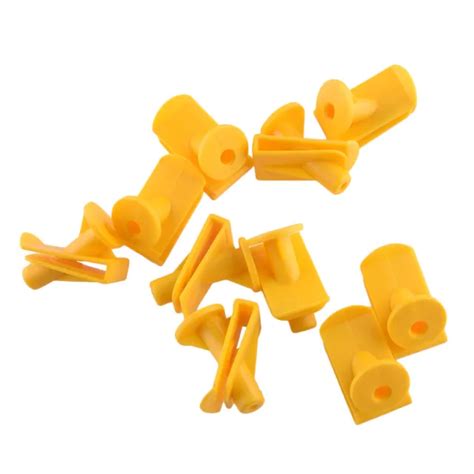 FIT FOR SMART Fortwo Underbody Cladding Fastening Clip Plasti Yellow ...