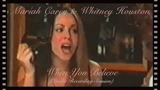 Mariah Carey & Whitney Houston - When You Believe (Studio Recording ...