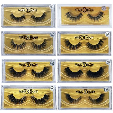 Hot Sale 3D Mink Eye Lashes Messy Thick Soft Mink Hair Eyelashes Hand Made Eyes Makeup Red ...