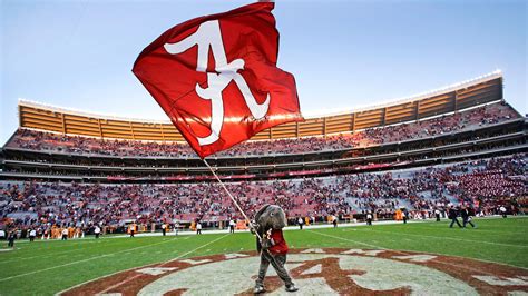 Alabama utilizing helicopters to dry Bryant-Denny Stadium field