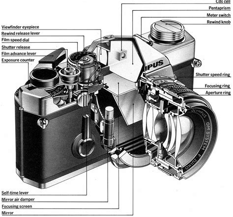 Film Camera Parts Diagram