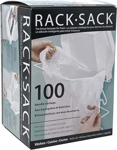 Rack Sack Bags - Kitchen Refill 100 Count : Amazon.ca: Health & Personal Care