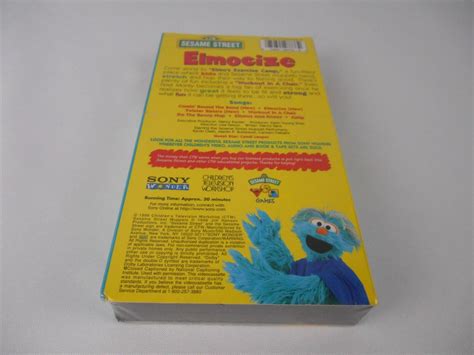 SESAME STREET ELMOCIZE [NEW VHS] SEALED ELMO | eBay