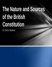 Understanding the British Constitution: Sources and Principles | Course ...