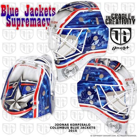 I Love Goalies!: Joonas Korpisalo 2015-16 Mask