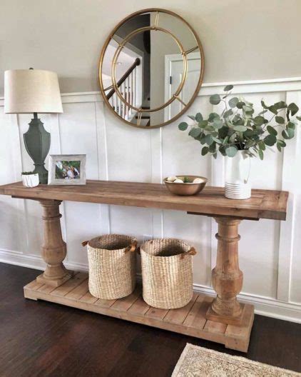 Farmhouse Entryway Table Ideas to Dazzle your Guests - Farmhousehub