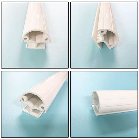 Standard Rigid PVC Trim Profiles Extrusion For Skirting Board