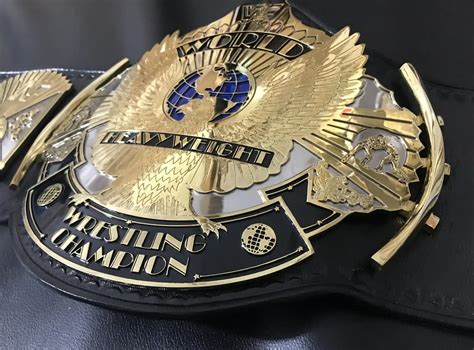 WWF Winged Eagle Belt: Own the Replica - Handcrafted to Order