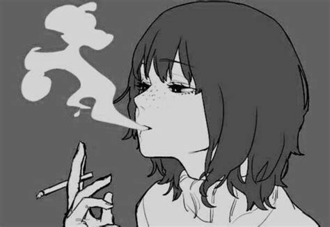 Sad Aesthetic Anime Smoking Pfp - IMAGESEE