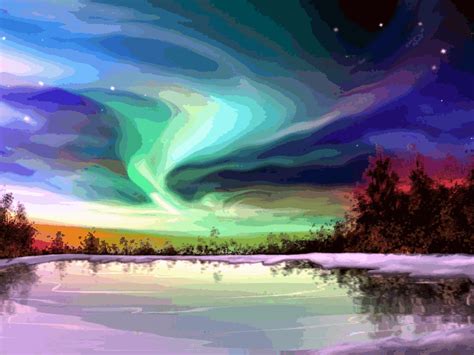 🔥 [49+] Animated Aurora Borealis Wallpapers | WallpaperSafari