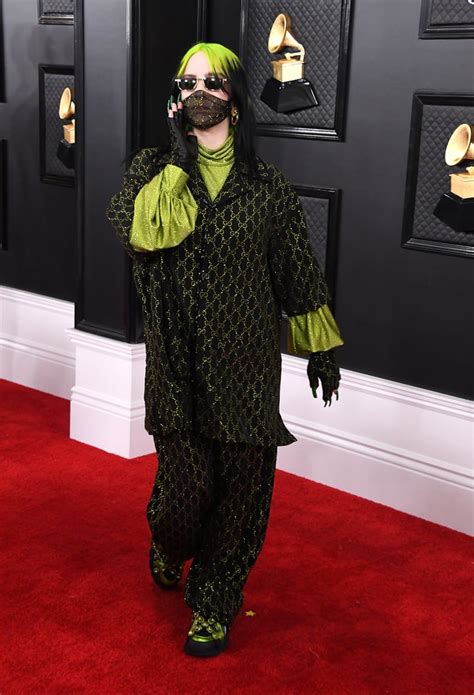 Billie Eilish's Gucci Outfit at the 2020 Grammys | POPSUGAR Fashion Photo 5