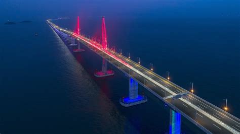 Milestones of the Hong Kong-Zhuhai-Macao Bridge construction - YouTube