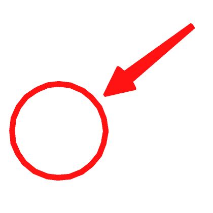 Clickbait Arrow Visual Cue Red Arrow Directional Symbol PNG | PNG All