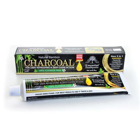 Bamboo Activated Charcoal Toothpaste – Original Manufacturing