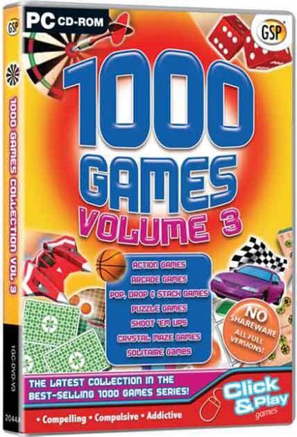 All You Like - 1000 Games Collection Volume 3 – PC Games - Rapidshare ...