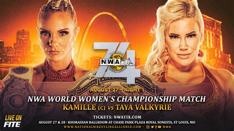 Taya Valkyrie Has High Praise For NWA Women's Champion Kamille: "She's ...