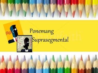 Ponemang suprasegmental