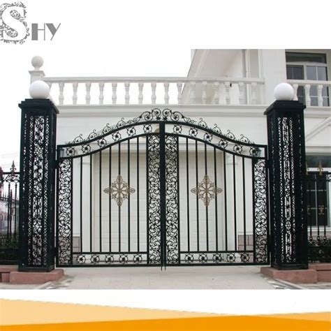 Modern Decorative House Entrance Cast Iron Latest Main Gate Designs ...