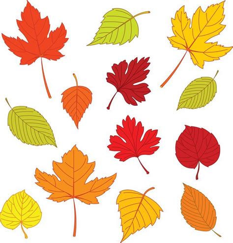 Fall Leaves Printout