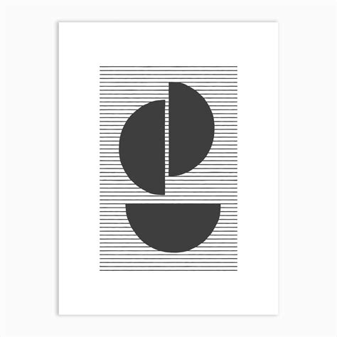 Block Shapes Play 14 Art Print by The Printable Studio - Fy