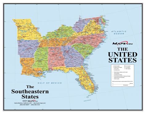 Road Map Of Southeastern United States Usroad Awesome Gbcwoodstock - Printable Map Of Southeast ...