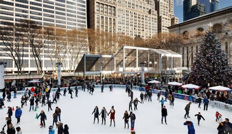 The Ice Rink At Bryant Park's Winter Village Is Now Open - Secret NYC