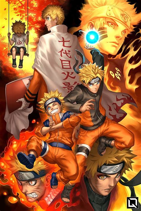 Anime Naruto Art by Drake Tsui