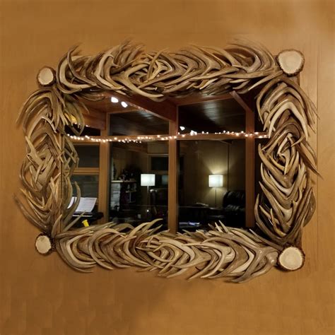 Antler Mirror - Montana Antler Works