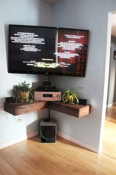 corner tv mount ideas - Dusty Caswell