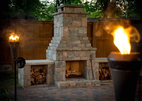 Shop DIY Kits | Outdoor fireplace kits, Diy outdoor fireplace, Fireplace kits