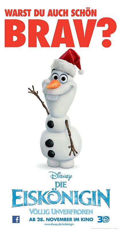 Olaf German Christmas Poster - Olaf and Sven Photo (36197127) - Fanpop