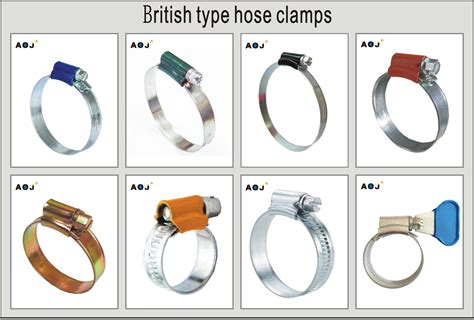 British Type Clamp - Buy Types Of Hose Clamps,Automotive Hose Clamps ...