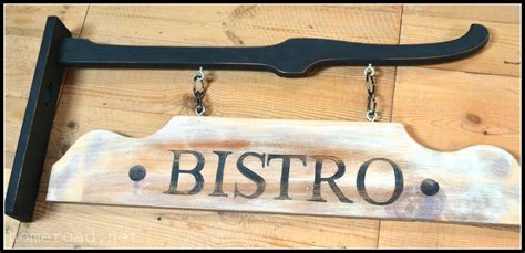 Hanging Bistro Sign | Homeroad