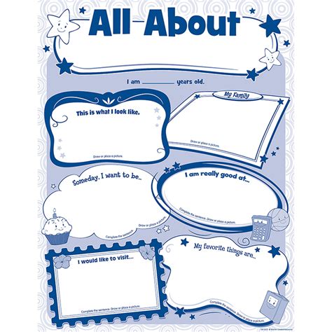 All About Me Posters - The School Box Inc