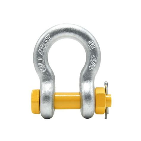 Shackle Anchor Type, Bolt pin Lifting Rigging Bow Shackles Supplier