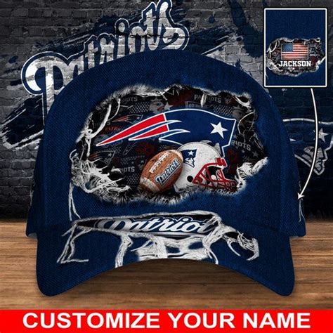 Patriots Custom Adjustable Hat – US Sports Nation