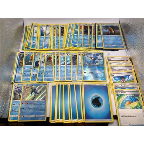 Water Type Pokemon Cards - Beck Auctions Inc.