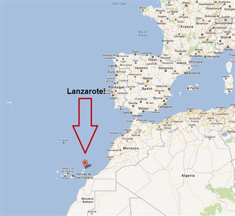 Where is Lanzarote? - The World or Bust