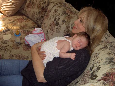 Georgia Durante With Her Child Angela